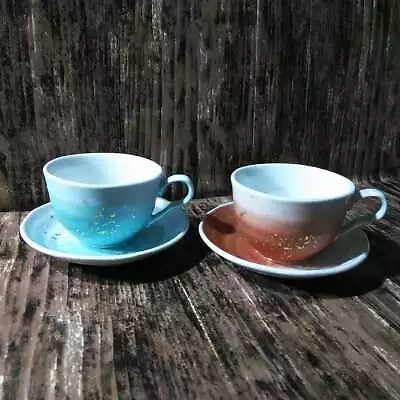 Buy Kutani Ware  Pottery Cup Saucer 2 Pieces • 113.42£