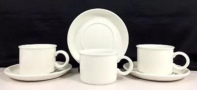 Buy Wedgwood Midwinter Stonehenge White Mugs/Cups & Saucers Set Of 3 Vtg England EX • 27.95£