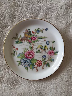 Buy Vintage Fine Bone China Crown Staffordshire England Pagoda Trinket Plate 4  • 12.95£