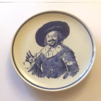 Buy 1960s-1970s Vintage Delfts Blauw Royal G Holland 'Cavalier' Wall Plate Model 6/1 • 15£