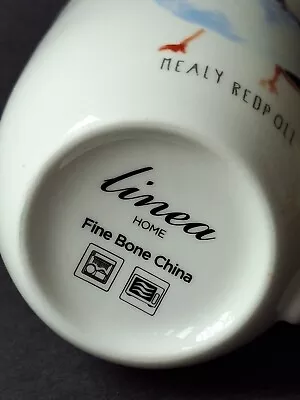 Buy HOUSE OF FRASER Mealy Redpoll British Bird Bone China LINEA Coffee Tea Mug Cup • 10.95£