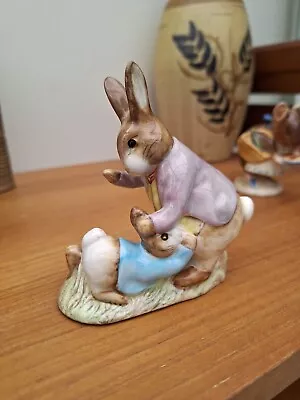 Buy Mint Cond Beatrix Potter Beswick Mr Benjamin Bunny & Peter Rabbit Figure 1975  • 14.99£