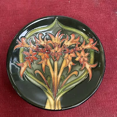 Buy Moorcroft Orange Flower Trinket Dish. 2010 Designer KS. • 91.08£