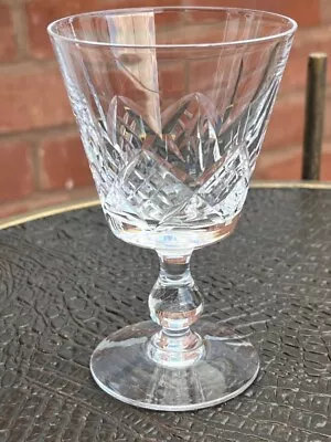Buy Vintage Stuart Crystal Wine Glass Glengarry Pattern • 12.50£