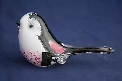 Buy Langham Glass Hand-made Crystal Long-tailed Tit Bird - Brand New / Boxed • 47.95£
