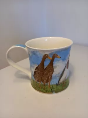 Buy Dunoon On The Farm (Ducks ) Tea/coffee Cup Designed By Martain Wiscombe • 3£