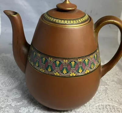Buy Pottery Tea Pot With Lid  By F & R Pratt & Co. • 42.82£