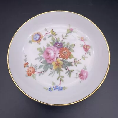 Buy Vintage Minton Bone China Pin Dish- Floral Design - Dressng Table Cottage Core • 10.95£