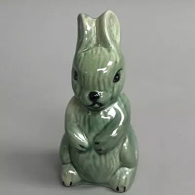 Buy Sylvac Green Rabbit Ceramic Figurine Vintage Standing Collectable Ornament -CP • 9.99£