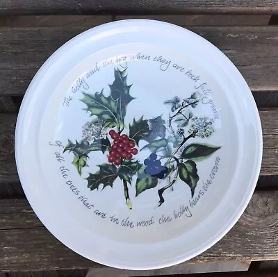 Buy Portmeirion Pottery - The Holly And The Ivy Collection 8.5  Plate - • 5£