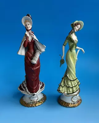 Buy Pair Of  Italian Capodimonte  Figurines . Fashion  • 29£