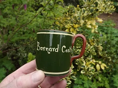 Buy Vintage Allervale Pottery Barnard Castle Small Pottery Mug • 19.99£