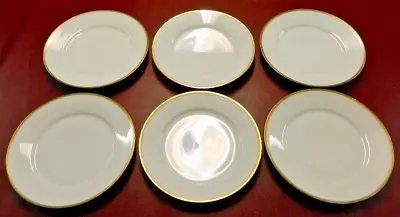 Buy Vintage Thomas Bavaria Germany - Gold Accent Dinner Plates 9.75” Set Of 6 • 18.64£