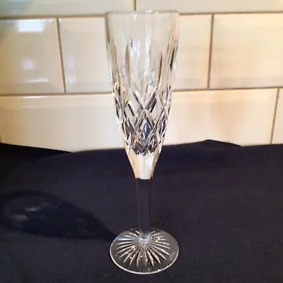 Buy Stuart Crystal -  TEWKESBURY  - Vintage - Champagne Flute - Signed. • 16.50£