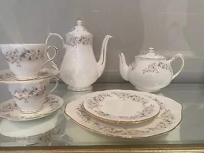 Buy Duchess- Caprice, Bone China Tea Set With Tea Pot, Coffee Pot, Cup. • 24.79£