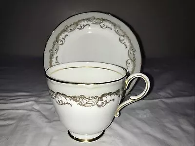 Buy Vintage Paragon Grey & Gold Tea Side Plate And Cup China • 3.99£