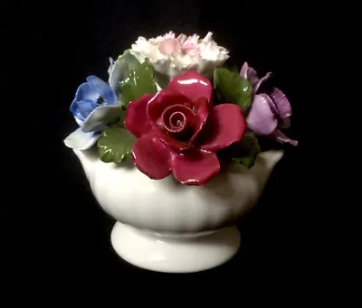 Buy Aynsley September Mixed Flowers - Hand Modelled/Painted Fine Bone China • 7£