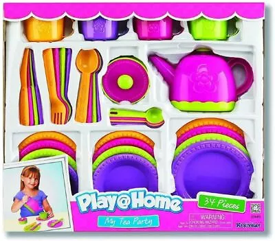 Buy Tea Set And Cutlery 34 Pieces Toy Set • 14.99£