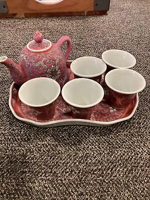 Buy Vintage Toy China Tea Set Made In China 6 Pieces Child's Tea Party • 4.66£