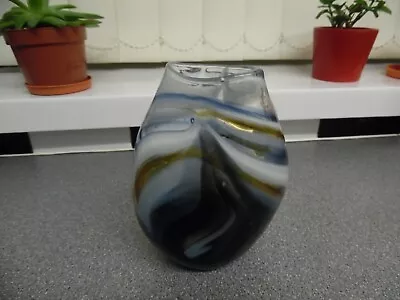 Buy Rare Mdina Glass Vase. Perfect Condition. • 18£