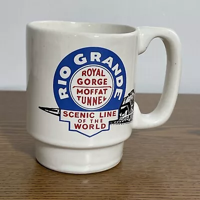 Buy Vintage Rio Grande Royal Gorge Moffat Tunnel Railroad Coffee Mug Scenic Line • 12.11£