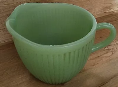 Buy Vintage 1940'S Fire-King Oven Ware Glass Jadeite Jane Creamer See Pictures USA • 13.97£