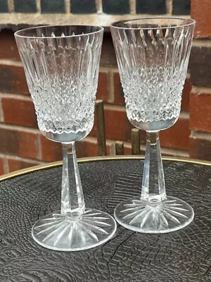 Buy Vintage Galway Crystal Claddagh Wine Glasses X 2 • 75£