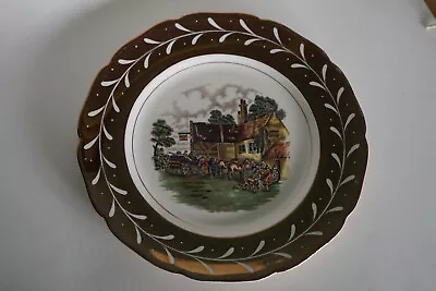 Buy Grays Pottery - Mid Century   The Wayside Inn  Display Plate - Patt. A8685 C1949 • 6.95£