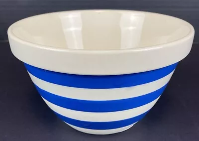 Buy Cornishware Blue White Striped Mixing Bowl No 36 Made In England Vintage • 27.95£