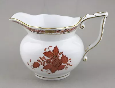 Buy Herend Porcelain Chinese Bouquet Rust Aog Large Jug Or Pitcher Perfect 1st • 55£