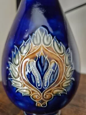 Buy Antique Royal Doulton  Lambeth Stoneware Vase  Lily  Partington  • 88£