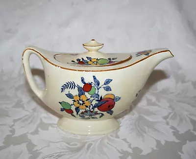 Buy Rare Antique Royal Cauldon “pershore” 8” Art Deco Teapot • 16.99£