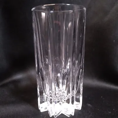 Buy Mikasa WILSHIRE Crystal Highball Tumbler Tall Glass Clear Vertical Cuts 10 Oz • 11.18£