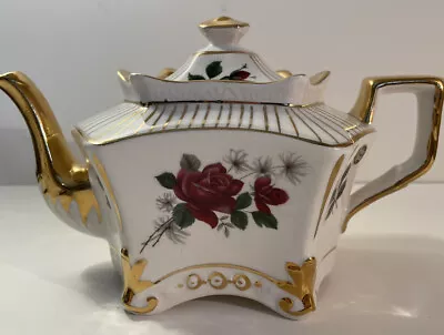 Buy Arthur Wood 6-Sided Teapot Monarch 5112 Made In England W/Original Sticker 9.5 L • 44.73£