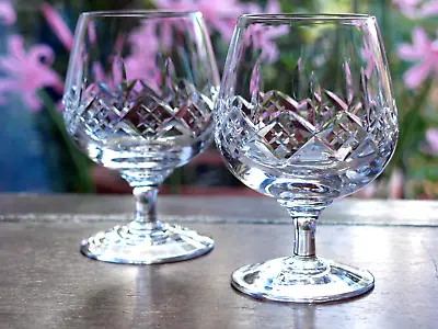 Buy Stuart Crystal Glengarry Brandy Glasses Set Of 2 Vintage Mint, 4 3/4  Tall • 35£