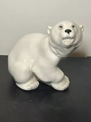 Buy Lomonosov Russian China Polar Bear Made In USSR Stands 13 Cms High • 4.99£