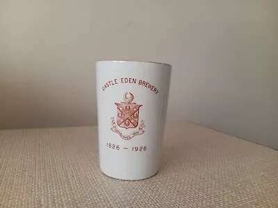 Buy MALING Pottery Castle Eden Brewery Commemorative Beaker Rare Item Circa 1926 • 110£