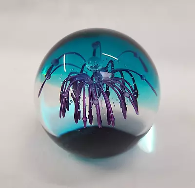 Buy Caithness Glass Paperweight 'Festivity' 7.5cm, Limited Edition 598/750 • 9.99£