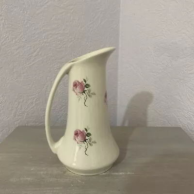 Buy Vintage Melba Ware Cream & Roses  Ceramic 1950s Jug 19cm Height • 9.99£