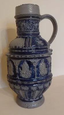 Buy 16th Century Westerwald Stoneware Jug. Dated 1595 (not Bellarmine) • 580£