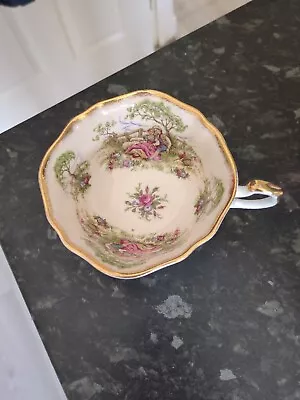 Buy Paragon Tea Cup Antique Series Gainsborough Unique Quadrafoil Shape • 10£