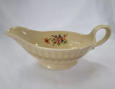 Buy Titian Ware Adams Royal Ivory Rd.13276 Est. 1657 Gravy Boat • 32.57£