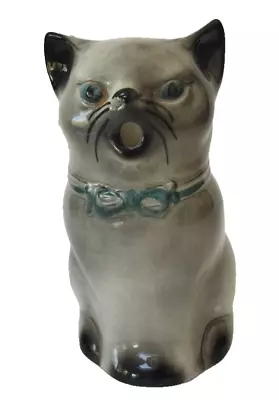 Buy Vintage TONY WOOD STUDIO Pottery Cat Jug Milk / Creamer Kitsch Kitten Pour Jug • 15£