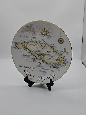 Buy Vintage Tuscan Fine English China Island Of Saint Thomas Virgin Islands 10  • 18.64£