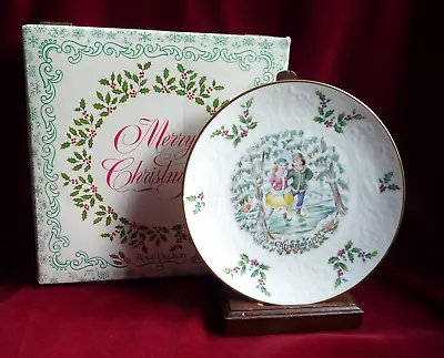 Buy Royal Doulton Vintage 1977 Colletcor Plate 1st In Series Bone China Plate In Box • 10£