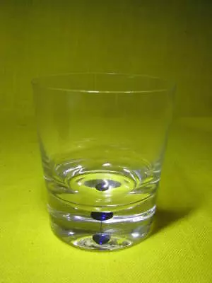 Buy NEW Orrefors Intermezzo Blue Dot Old Fashioned Or Whiskey Glass MCM  • 70.02£