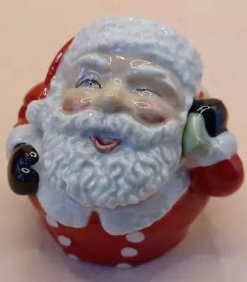 Buy Kevin Francis Face Pot Santa  With Box And Cert. Of Authentication • 19.99£