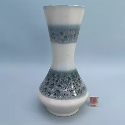 Buy Vintage Kingston Pottery Hull Vase 70's Blue Lava Glaze • 19.99£