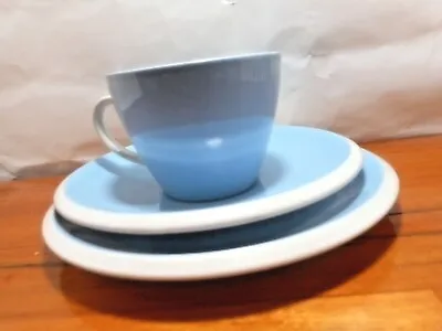 Buy T.G.Green Church Gresley - Rare Early Blue 'POLO' Tea Cup Trio (Cornish Ware) • 27.48£