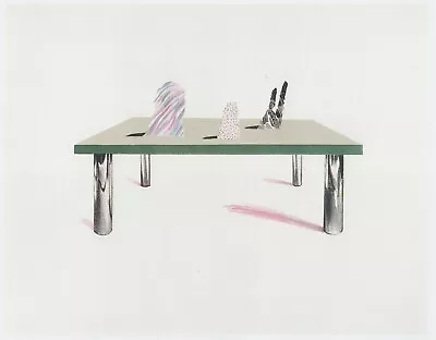 Buy Glass Table With Objects, David Hockney Print In 11 X 14 Mount SUPERB • 17.95£